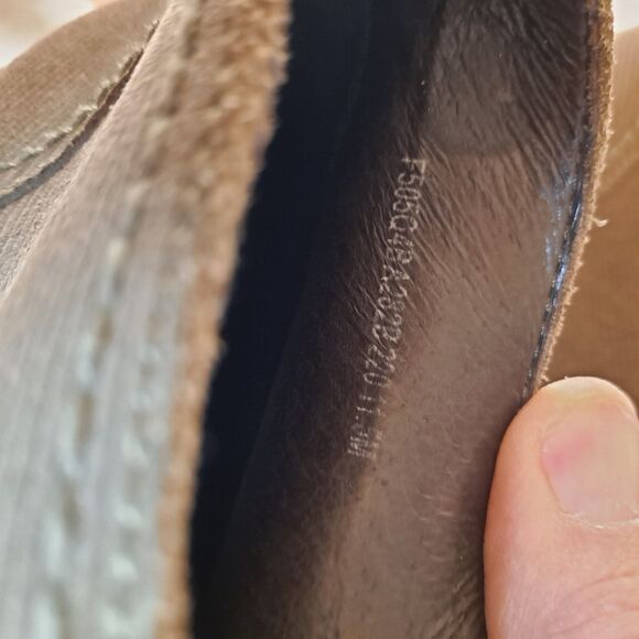 John Varvatos U.S.A. Corduroy Chukka Boots Mens 11.5M Tan Desert - Picture 11 of 13